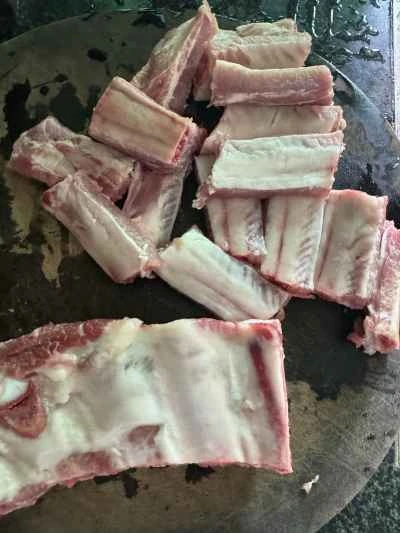 パッションフルーツリブの作り方：1