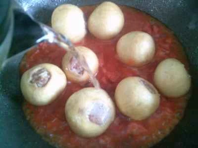 トマト入りグルテンパフの作り方：16