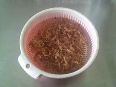 鶏胸肉と千切りキャベツの炒め物の作り方：2