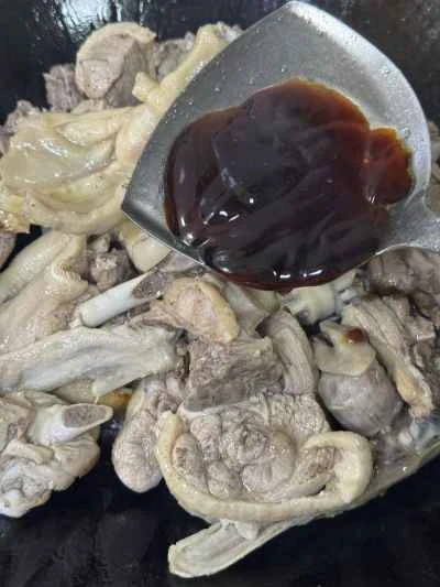 こんにゃく入り鴨肉の煮込みの作り方：6