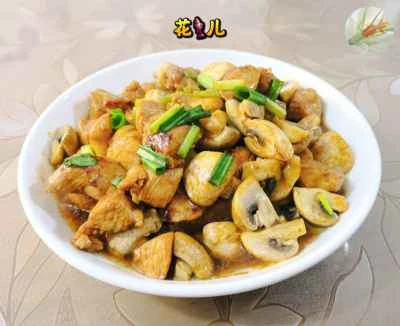 鶏胸肉とキノコの炒め物のレシピ