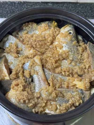 ニンニク焼きニベの作り方：8