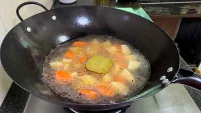 カレービーフリブレシピ手順：7