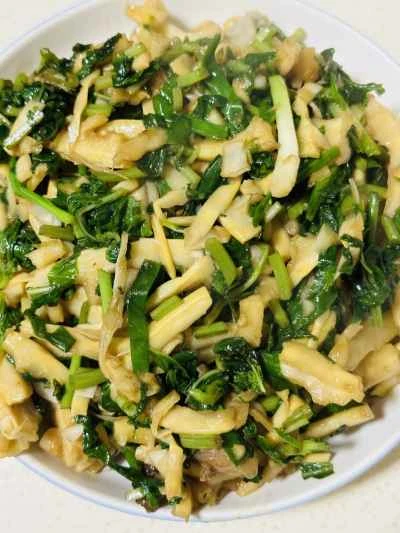 たけのこの炒め方の手順：6