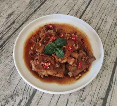 ラムチョップの煮込みレシピ手順：6