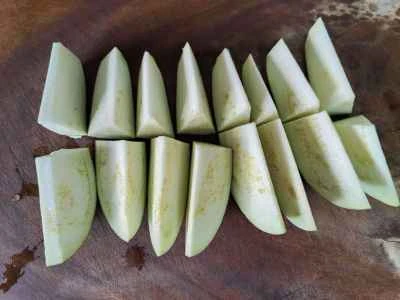 ナスのソース煮の作り方：2