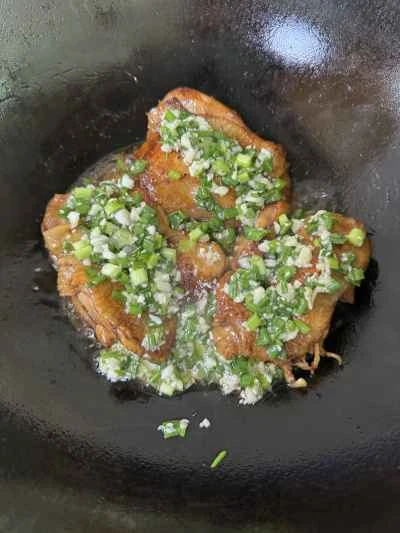 塩ネギ鶏もも肉の作り方：12