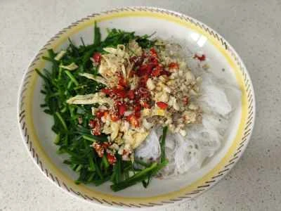 チャイブと春雨のサラダの作り方：11