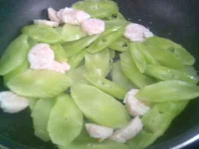 ロブスターテールボール、レタス、豆腐の炒め物の作り方：8