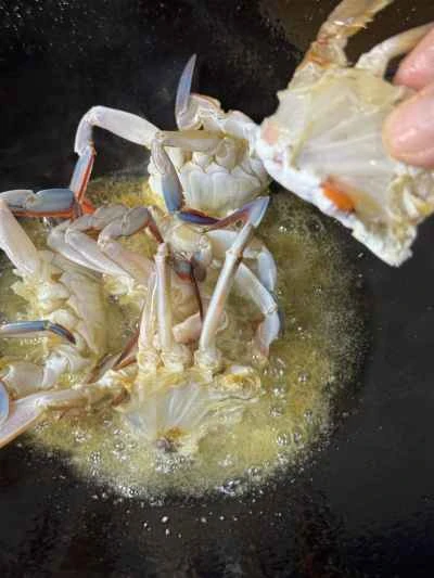 わさびバターカニの作り方：8