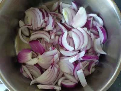 エビと玉ねぎの炒め物の作り方:2