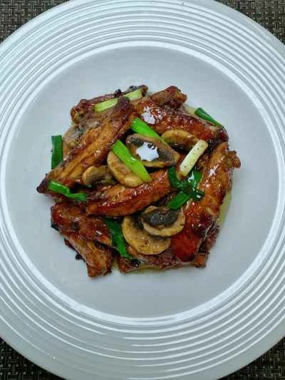 きのこ＆チキンウィングの作り方：12