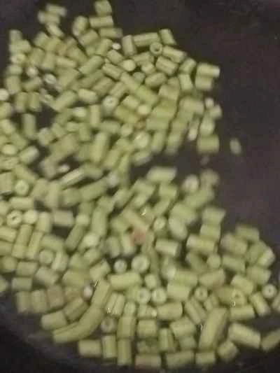 ひき肉入りインゲンの煮込みの作り方：3