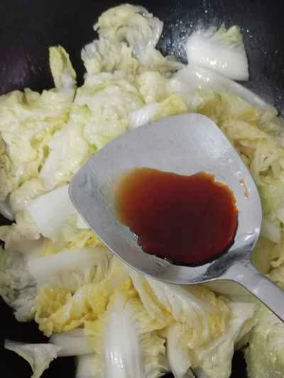 ベビーチンゲン菜の炒め物レシピの手順:4