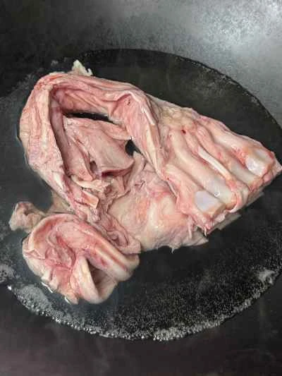 牛すじ煮込みの作り方：1