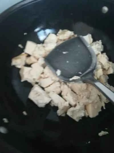 ネギ入り豆腐の煮込みの作り方：4