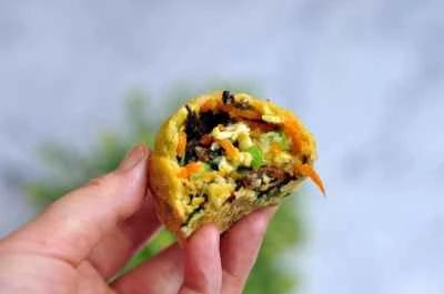 コーンミールと野菜の餃子の作り方：10