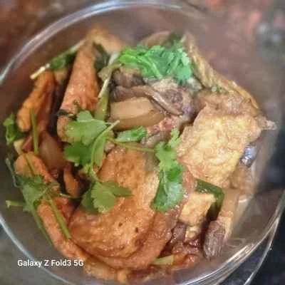 豚バラ肉と干し豆腐の煮込みのレシピ