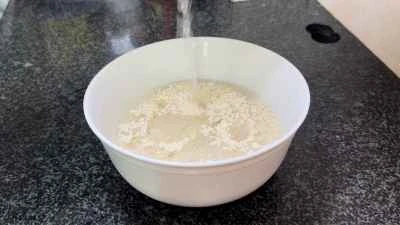 もち米入り蒸し豚スペアリブの作り方：3