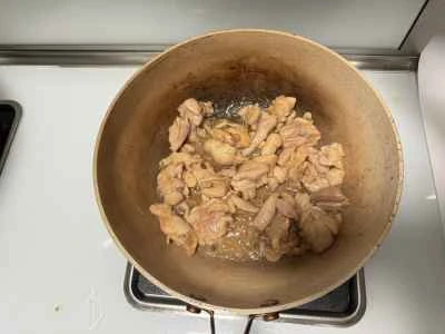 きのこ、鶏肉、きゅうり、卵料理の作り方：5