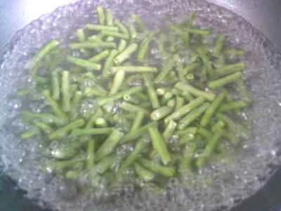 エビとインゲンの炒め物の作り方：8