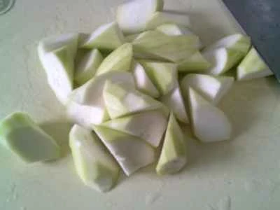 ラムテールのたけのこやジャガイモを一晩で開花させる調理手順：10