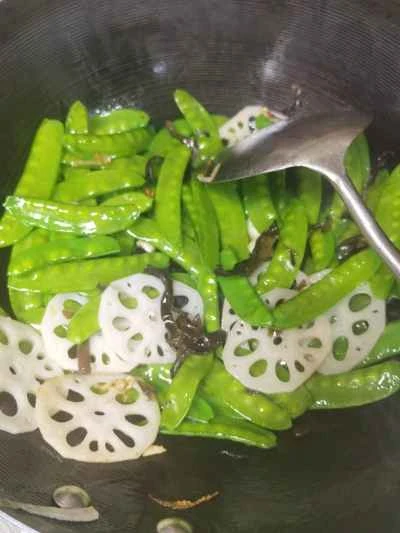 蓮池炒めのレシピ手順：4