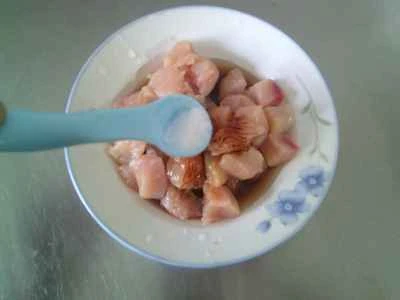 きのこと鶏胸肉の炒め物の作り方：7