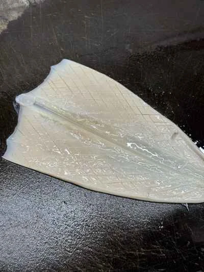 干しイカとニラの花の炒め物の作り方：4