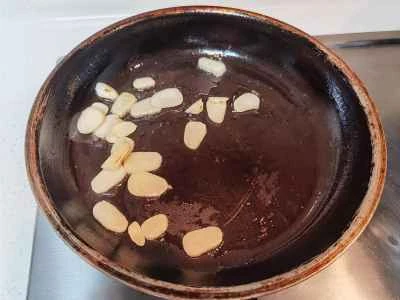 ニンニク風味のブラックタイガーエビの作り方：3