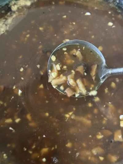 ソース入りライスヌードルロールの作り方：11