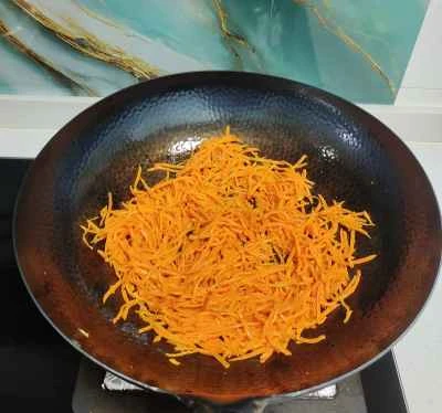 千切り野菜炒めの作り方：4