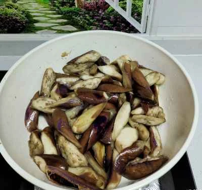 ナスの煮込みレシピの手順：3