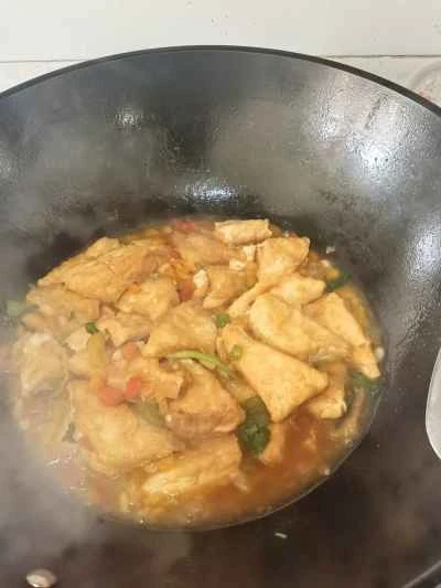 揚げ豆腐の作り方：8