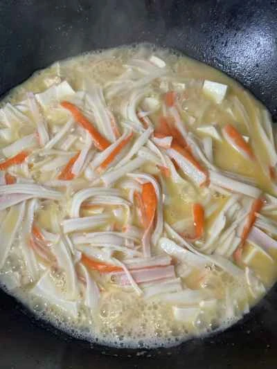 カニカマと豆腐のキャセロール レシピ手順：10