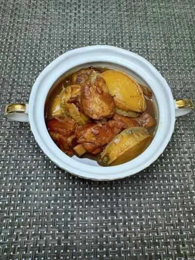 アワビ入り豚スペアリブの煮込みの作り方：10