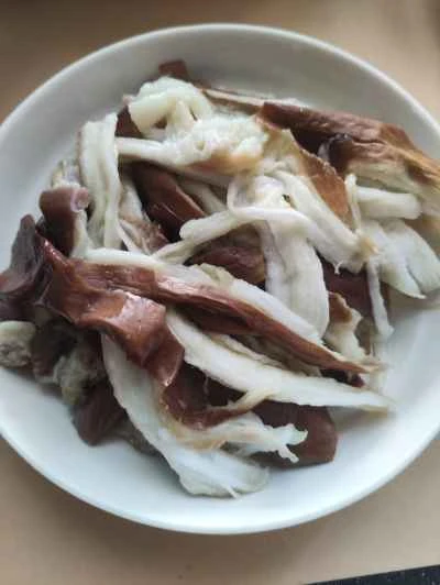 千切りナスのゴマソース和えの作り方：3