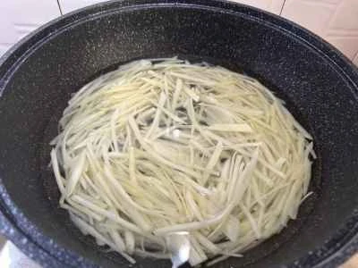 玉香ポテトシュレッドの作り方：2