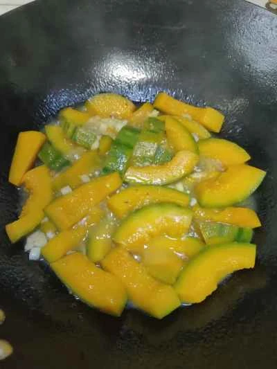 かぼちゃ炒めのレシピ手順：7