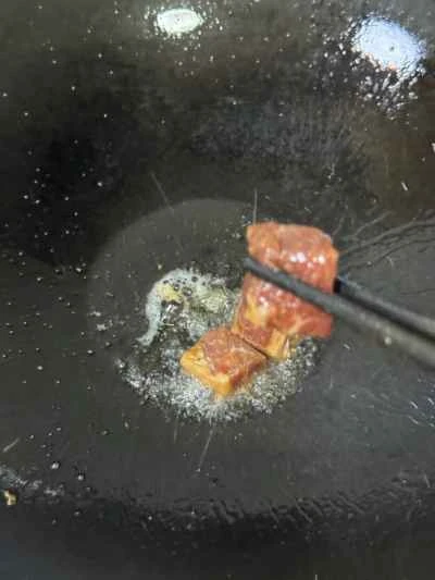 黒胡椒ビーフキューブのレシピ手順：5