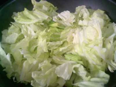 牛ハツと卵、厚切り豆腐の皮の炒め物の作り方：5