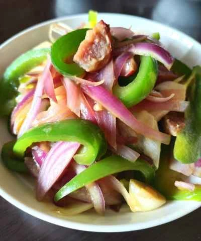 ピーマン、玉ねぎ、ソーセージ炒めの作り方：8