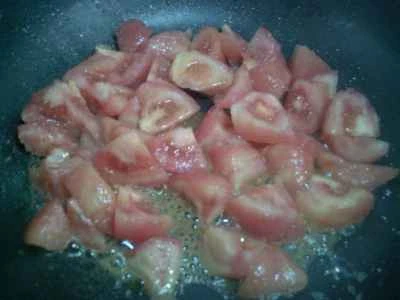 ゆで卵、トマト、豆腐の作り方：7