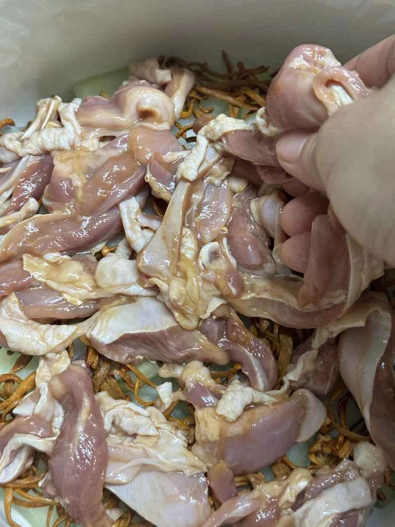 蒸し鶏のレシピ手順：7