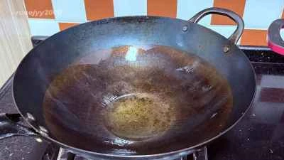 ササゲと卵の炒め物の作り方：4