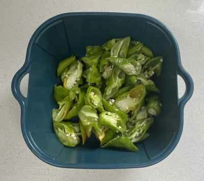 自家製地三仙（Di San Xian）レシピの手順：4