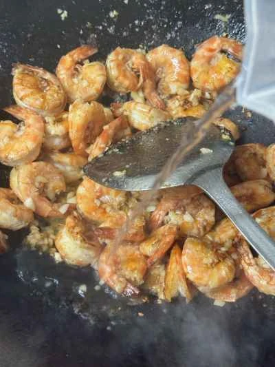 エビと大葉の炒め物の作り方：10