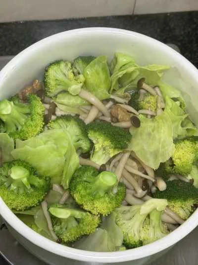 鶏肉と野菜の鍋レシピ 手順：18