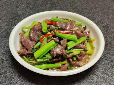 牛肉炒めのレシピ