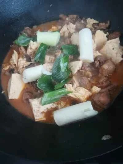 キノコと豆腐入り鶏もも肉の煮込みの作り方：12